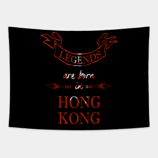 Legends Are Born in Hong Kong Tapestry