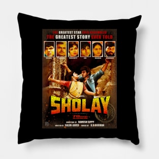 Sholay - Basanti and Veeru Pillow