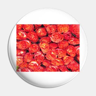 Red Roses Pin