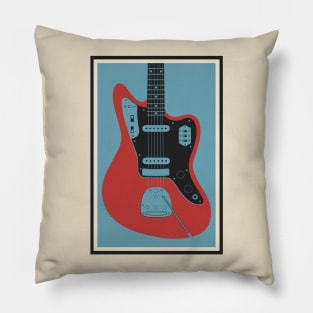 Jaguar Guitar Pillow