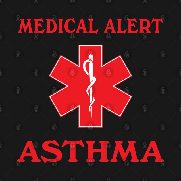 Medical Alert Asthma by Pine Hill Goods