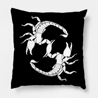 Scorpion letter S Pillow