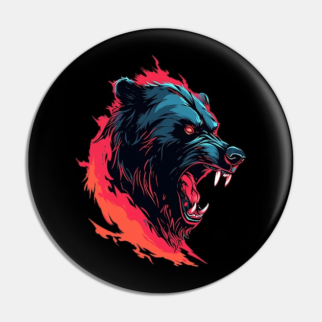 bear Pin by skatermoment