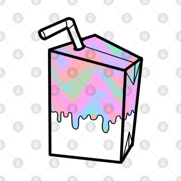 Holographic milk carton by KO-of-the-self