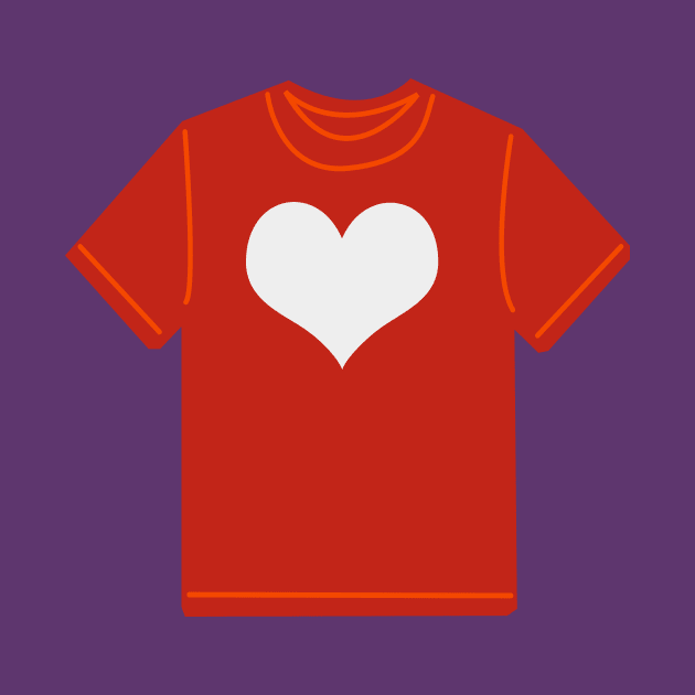 Heart T-Shirt by Humoratologist