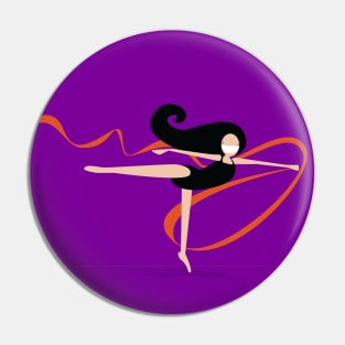 Gymnast Dancing Pin