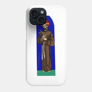 Saint Francis of Assisi Phone Case