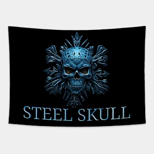 Steel Skull Tapestry