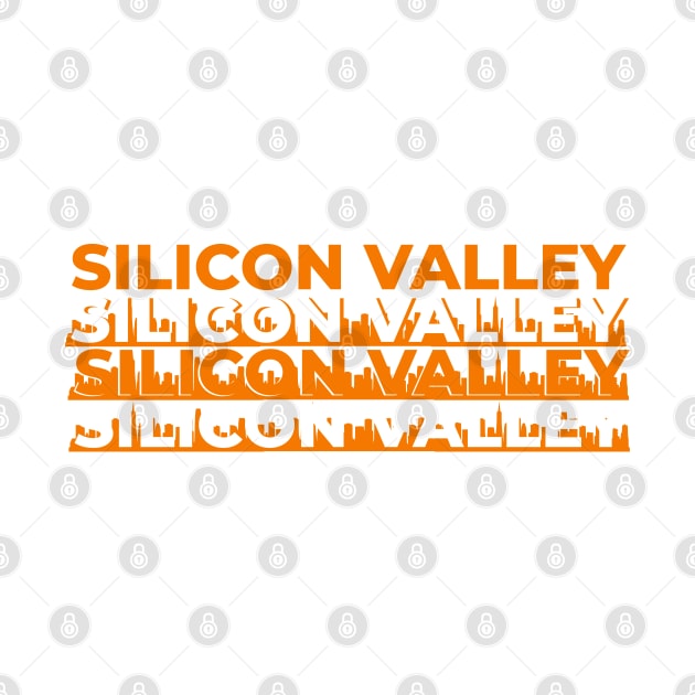 Silicon, The Valley by Toozidi T Shirts