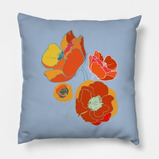 Poppy Superbloom Pillow