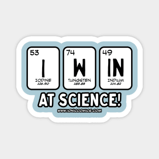 Noelle's "I Win at Science" Magnet