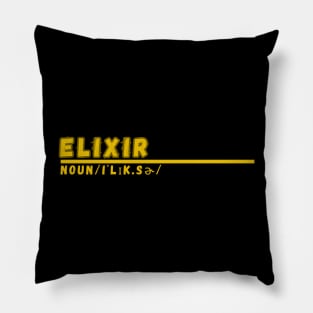 Word Elixir Pillow