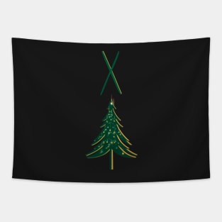 Christmas Playing Card Tapestry