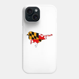 MD State Flag Oriole Phone Case