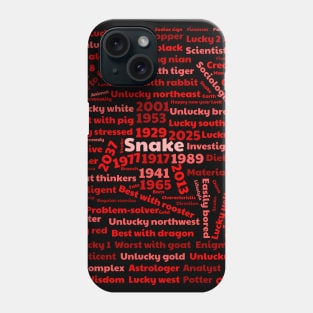 Year of the snake 2025 Phone Case