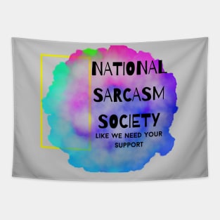 National Sarcasm Society Tapestry