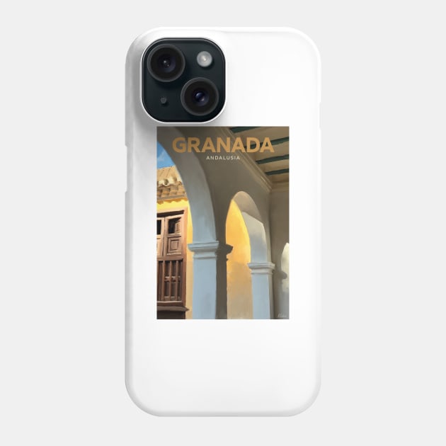 Granada Spain Phone Case by markvickers41