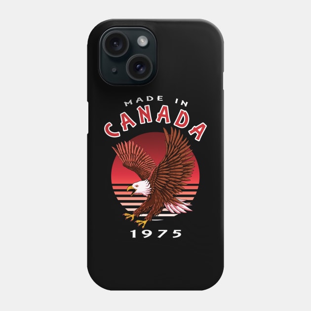 Flying Eagle - Made In Canada 1975 Phone Case by TMBTM