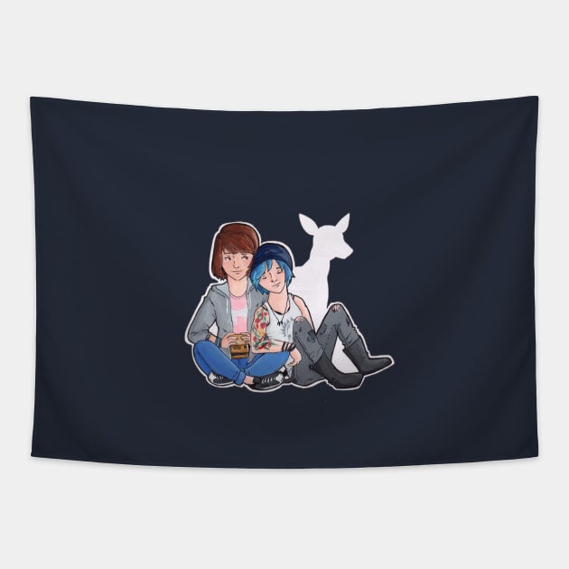 Max and Chloe Tapestry by srw110