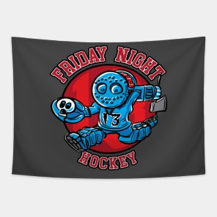 Friday the 13th Hockey Night with Jason Tapestry