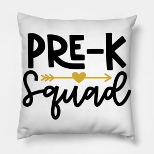 Pre-K Squad Back to School Kids Pillow