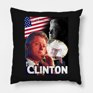 Bill Clinton 42nd president Gangsta rap band bootleg Pillow