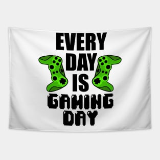 Every Day is Gaming Day Tapestry