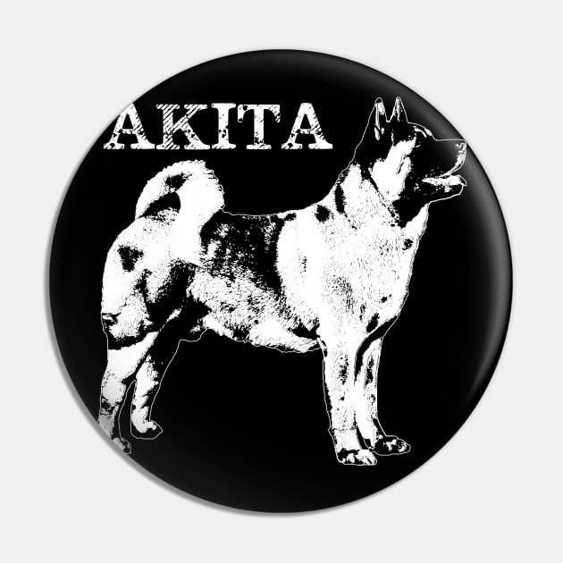 American Akita Pin by Nartissima