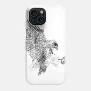 A Falcon flying Phone Case