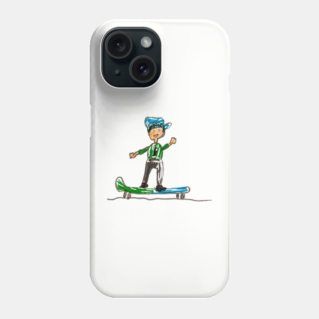 kids art boy Phone Case by pimkie