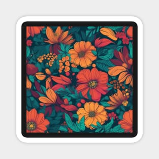 Flower Pattern Magnet