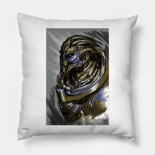 Painted Garrus Pillow