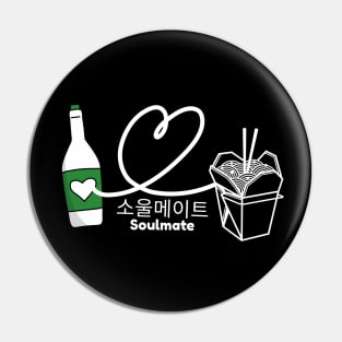 Soulmates: Ramen And Soju Pin