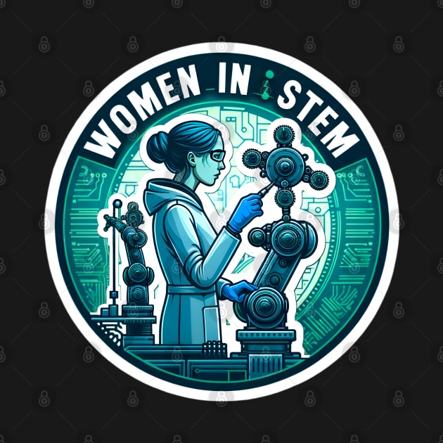 Robotic Innovations: Women in STEM Robotics Engineering by PuckDesign