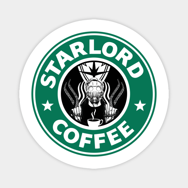 Star Lord Coffee Magnet by aqhart