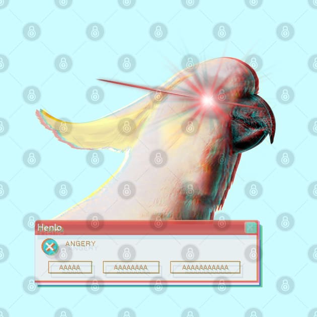 A E S T H E T I C - angery cockatoo by FandomizedRose