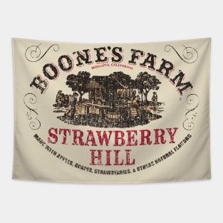 Strawberry Wine Vintage Tapestry