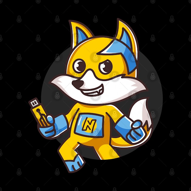 Nytelock Data Mascot - Motivational by Nytelock Prints