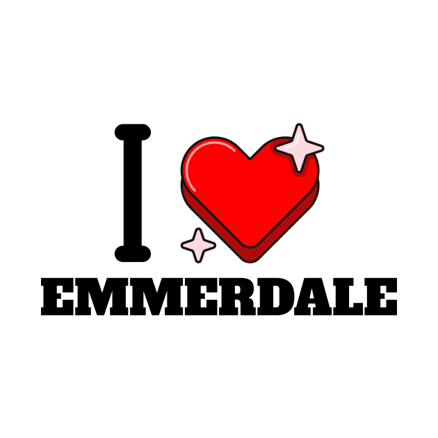 I Love Emmerdale by ShirtStyle Hubbb