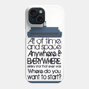 Where Do You Want To Start? Phone Case