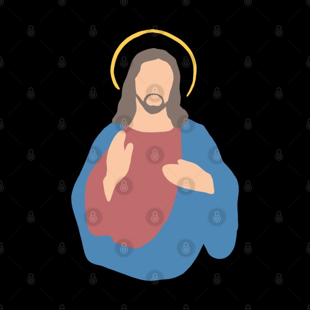 Minimal Jesus by isstgeschichte