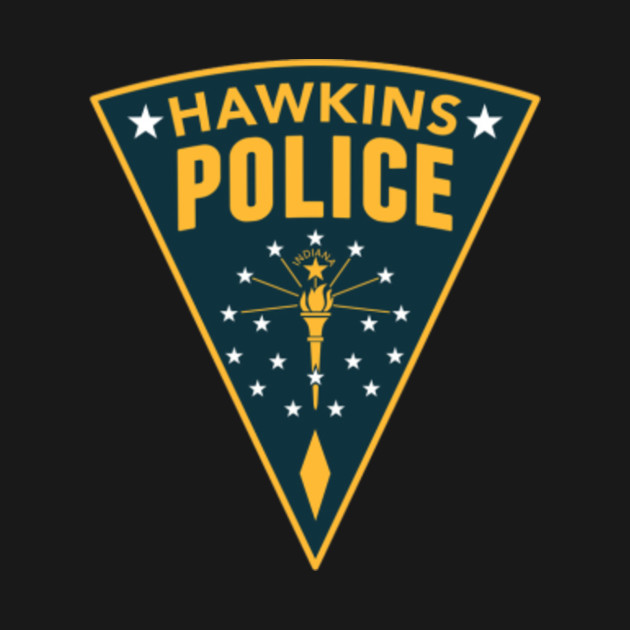 Stranger Things Hawkins Police Badge - Stranger Things - T ...
