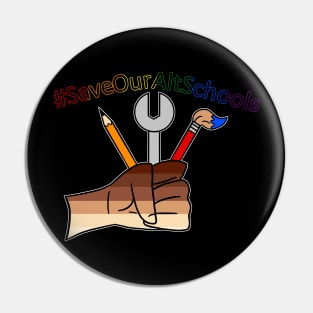 #SaveOurAltSchools Pin