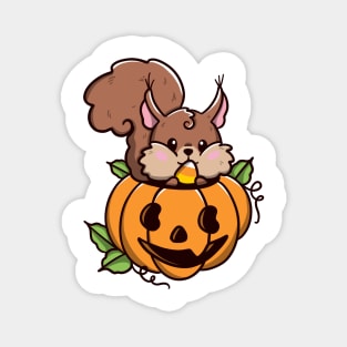 Squirrel halloween Magnet