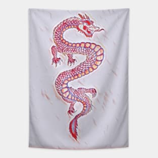 Chinese Dragon 8 Tapestry