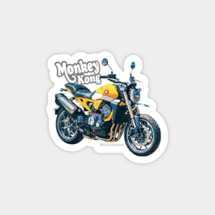 Honda CB1000R Monkey Kong 19 yellow, s Magnet