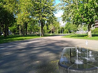 Spring Fountain Magnet