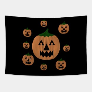 Pumpkin Bonanza Tapestry