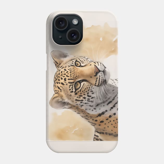 Cheetah Phone Case by DeVerviers