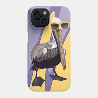 Fun Summer Vibes Pelican Phone Case